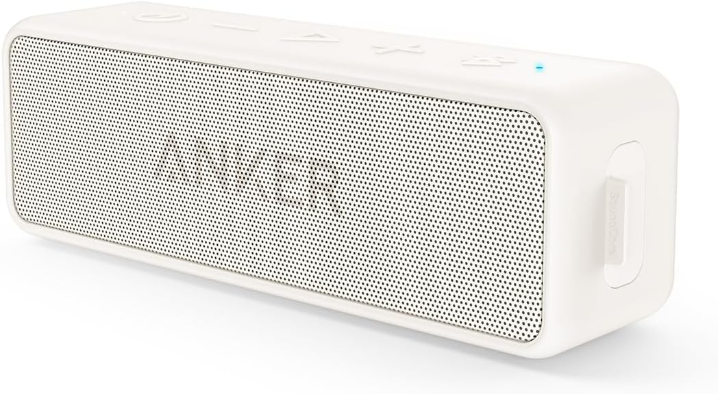 Anker soundcore 2 Cassa Bluetooth Portatile con Suono Stereo 12W, Bluetooth 5, BassUp, IPX7, 24h, Associazione Stereo WiFi, per Casa, Esterno, Viaggi
