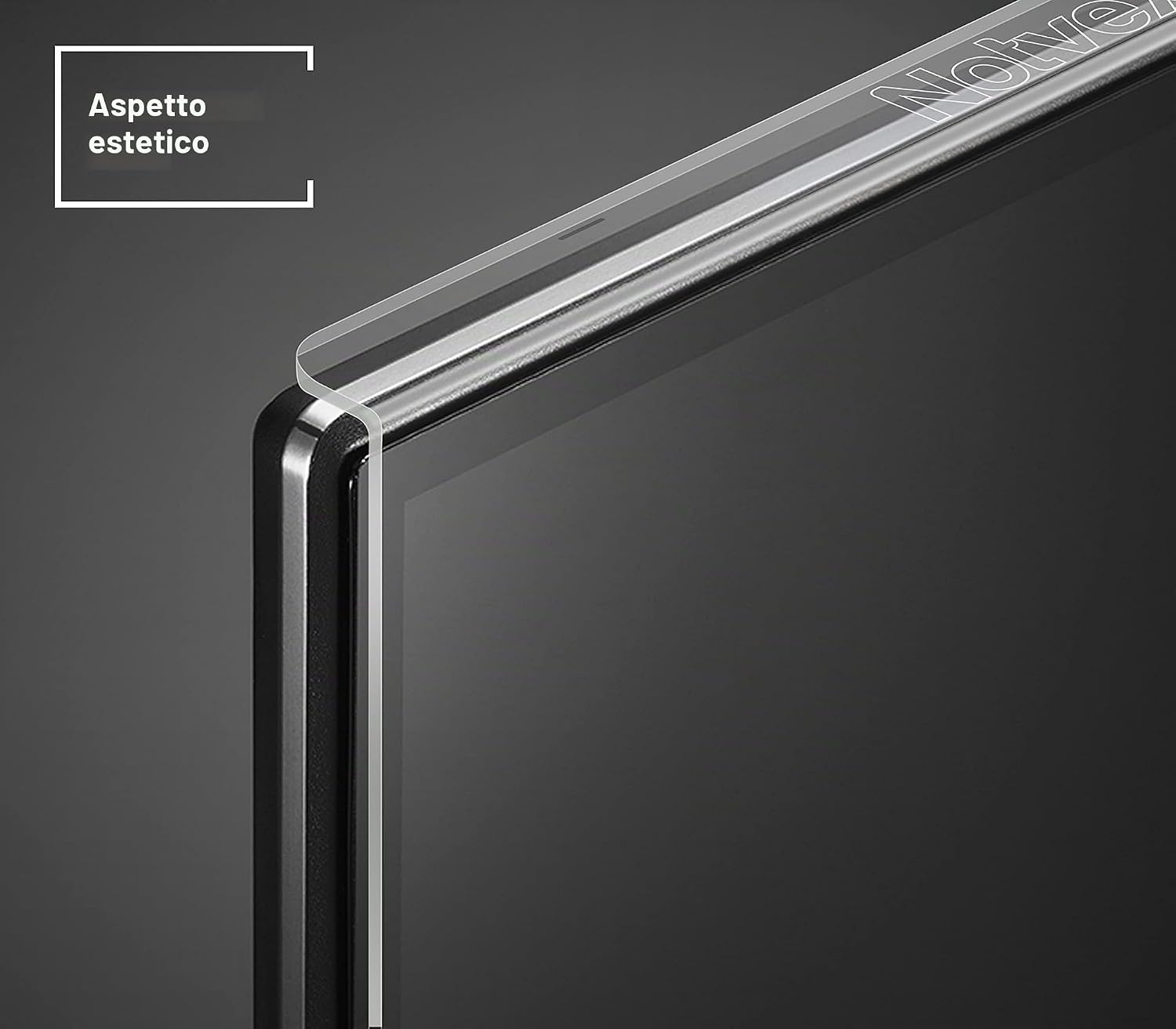 Protezione sottile per TV da 65 pollici, protezione dello schermo garantita al 100%, vetro protettivo, antigraffio, adatto per modelli OLED, QLED