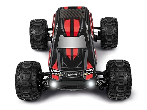 Monster Truck telecomandato 4WD Blackzon Slyder Rosso 1/16 RTR   Bambini 7 11 Anni : Giochi e giocattoli