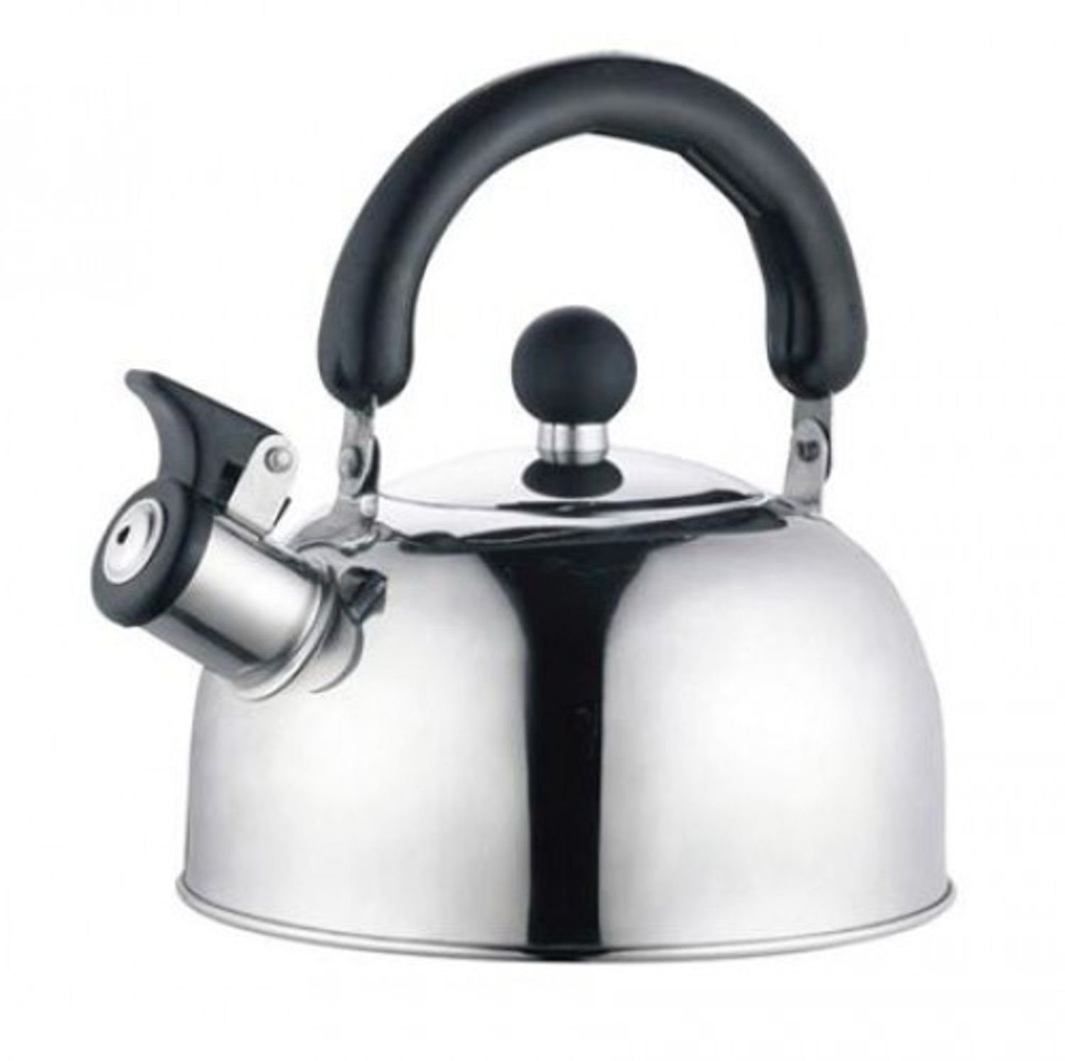 Wasserkocher Edelstahl Flötenkessel 2 Liter Pfeifkessel Wasserkocher Wasserkessel