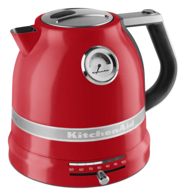 Set Colazione KitchenAid Artisan con Bollitore 5KEK1522, Tostapane 2 Fette 5KMT2204 e Accessorio per Panini