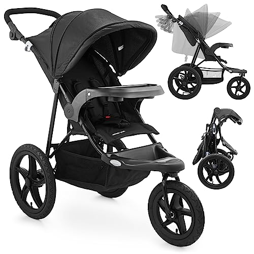 Moby System Passeggino Runner a Tre Ruote per Neonati e Bambini Fino a 15 kg   Ideale per Montagna, Maneggevole e Pieghevole, Colore Nero : Amazon.it: Prima infanzia