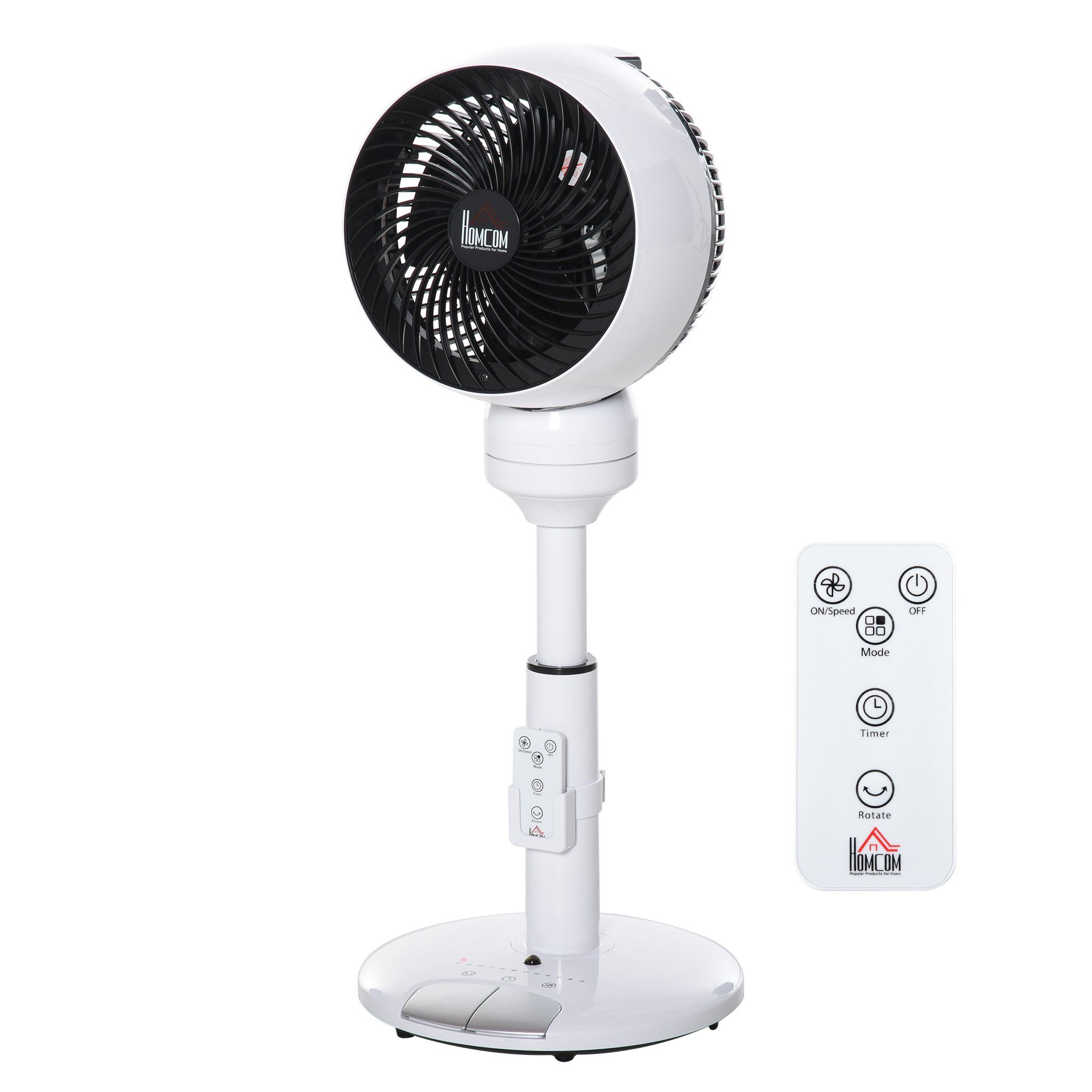 Standventilator Standventilator mit Fernbedienung, verstellbar