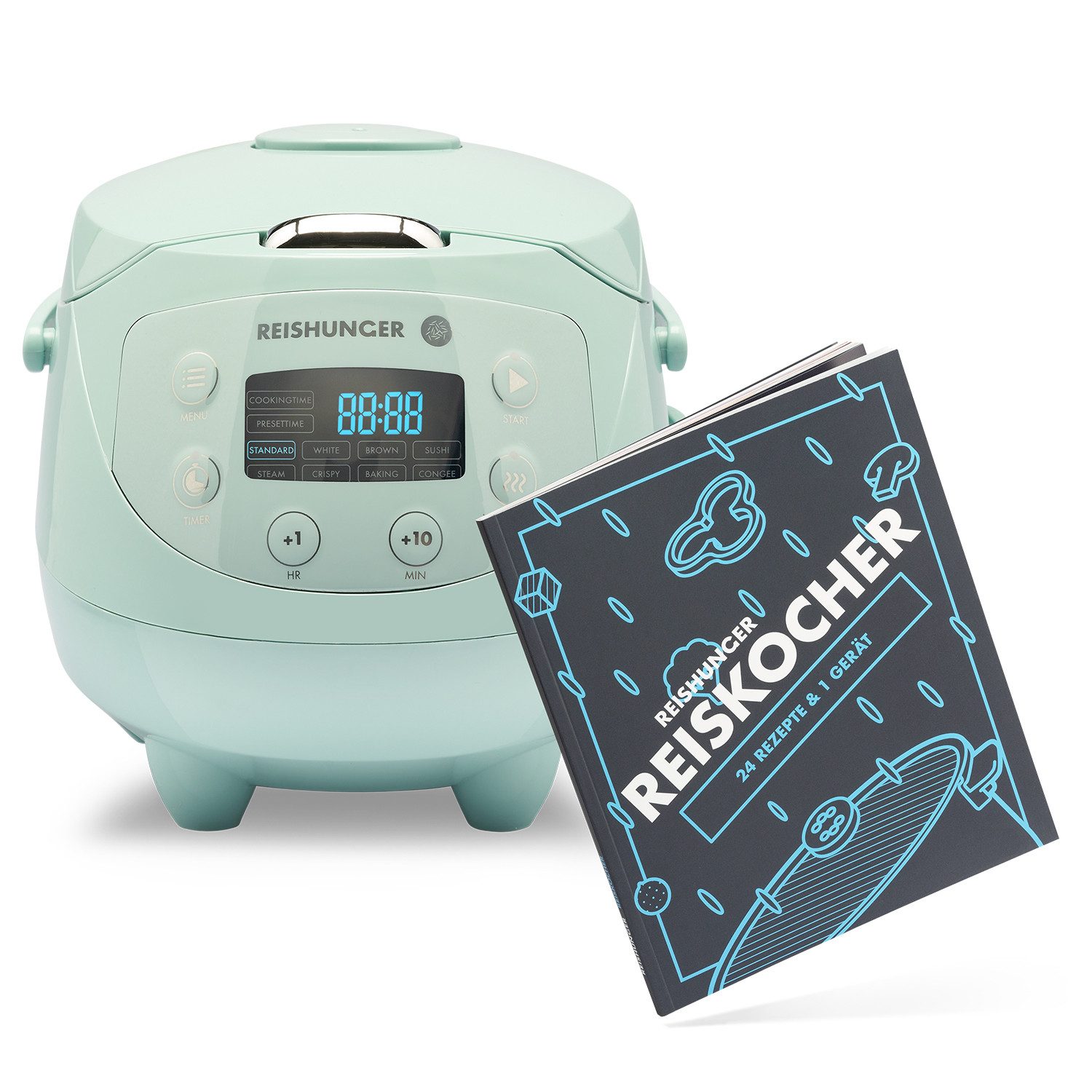 Reiskocher Digitaler Mini Reiskocher Bundle