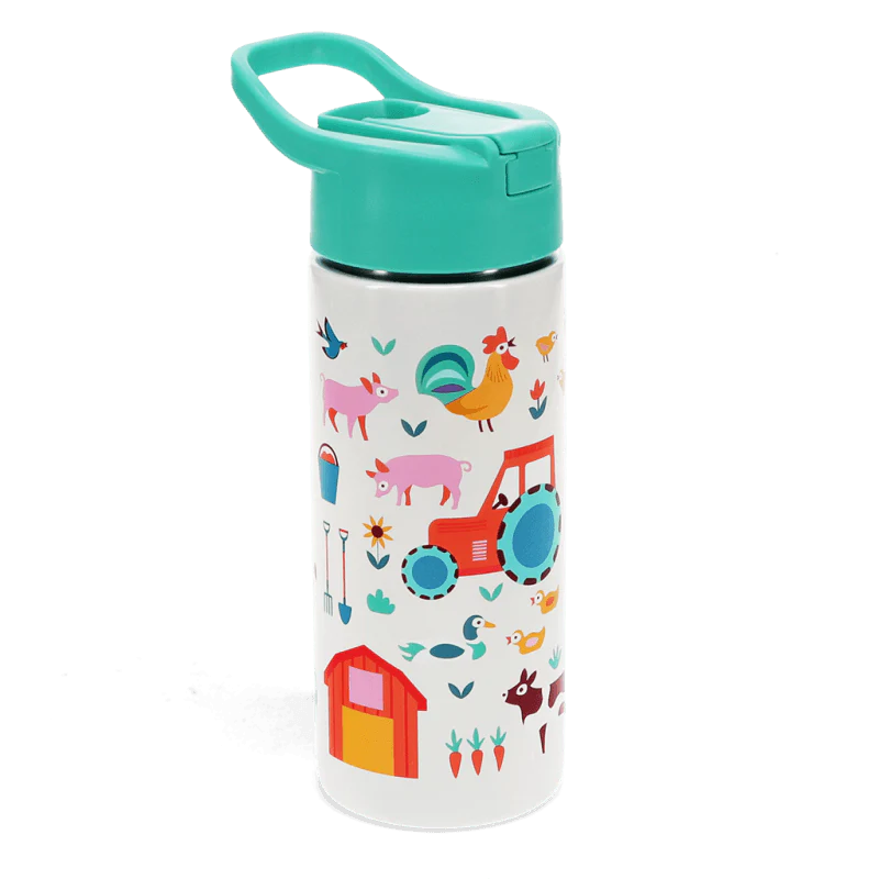 Rex London On The Farm Stainless Steel Bottle