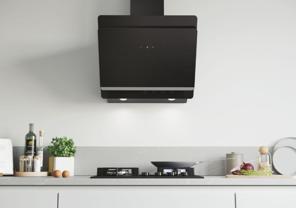Kopffreihaube 60 cm WiFi Funktion Timer LED Beleuchtung CDG6CEBWFDE