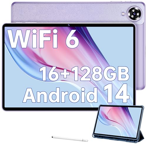 OUKITEL OT11 Tablet 11 Pollici, 16GB RAM 64GB ROM (1TB TF) 8000mAh Android Tablet con Penna, 13 MP  5MP Camera, Android 14 Tablet in Offerta con Octa Core,1920 × 1080 HD IPS, 5G WiFi, Widevine L1, TUV : Informatica