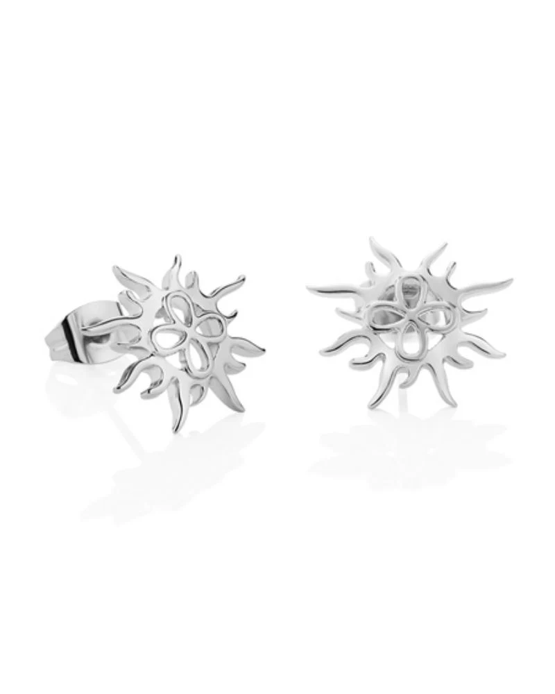 Newbridge Silverware Silver Sun Stud Earrings