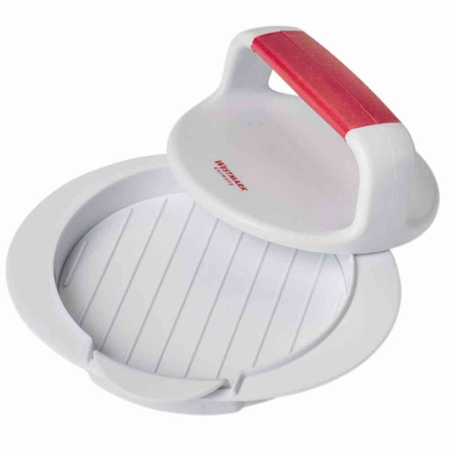 Kontaktgrill Westmark Hamburgermaker mit Patty-Hebevorrichtung, Hamburger-Presse