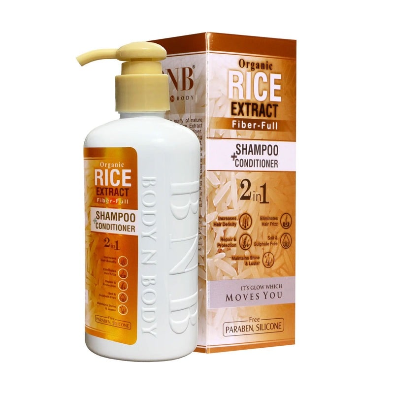 BNB Rice Extract Shampoo + Conditioner