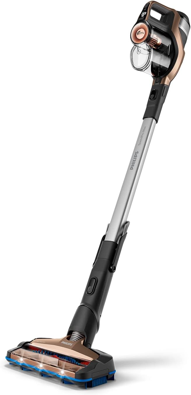 SpeedPro Max Aspirapolvere per scopa senza fili, con spazzola di aspirazione a 360°, fino a 65 min di autonomia (FC6826/01)