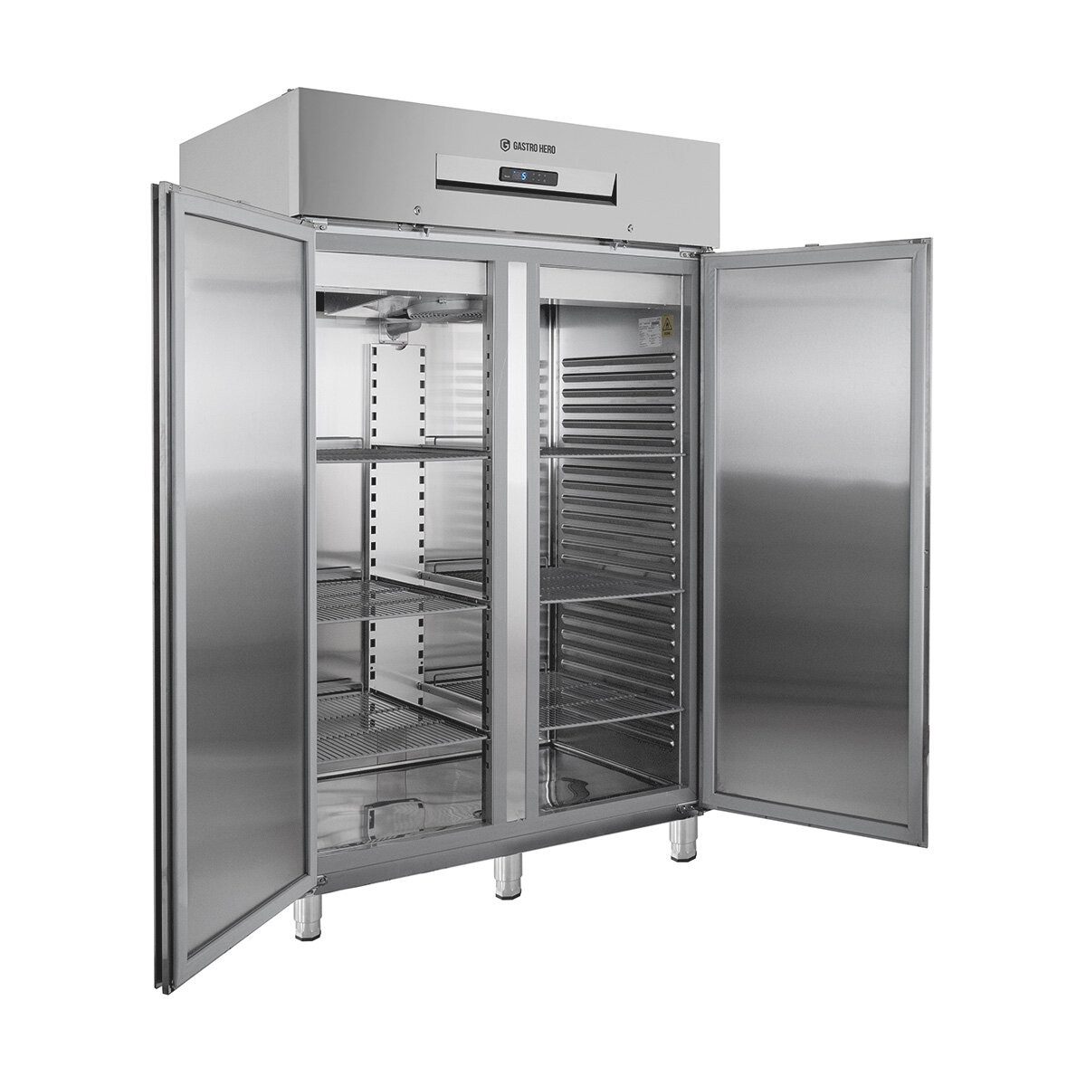Kühlschrank Kühlschrank PROFI 1168 Liter aus Edelstahl GN 2/1 - Gastronomie
