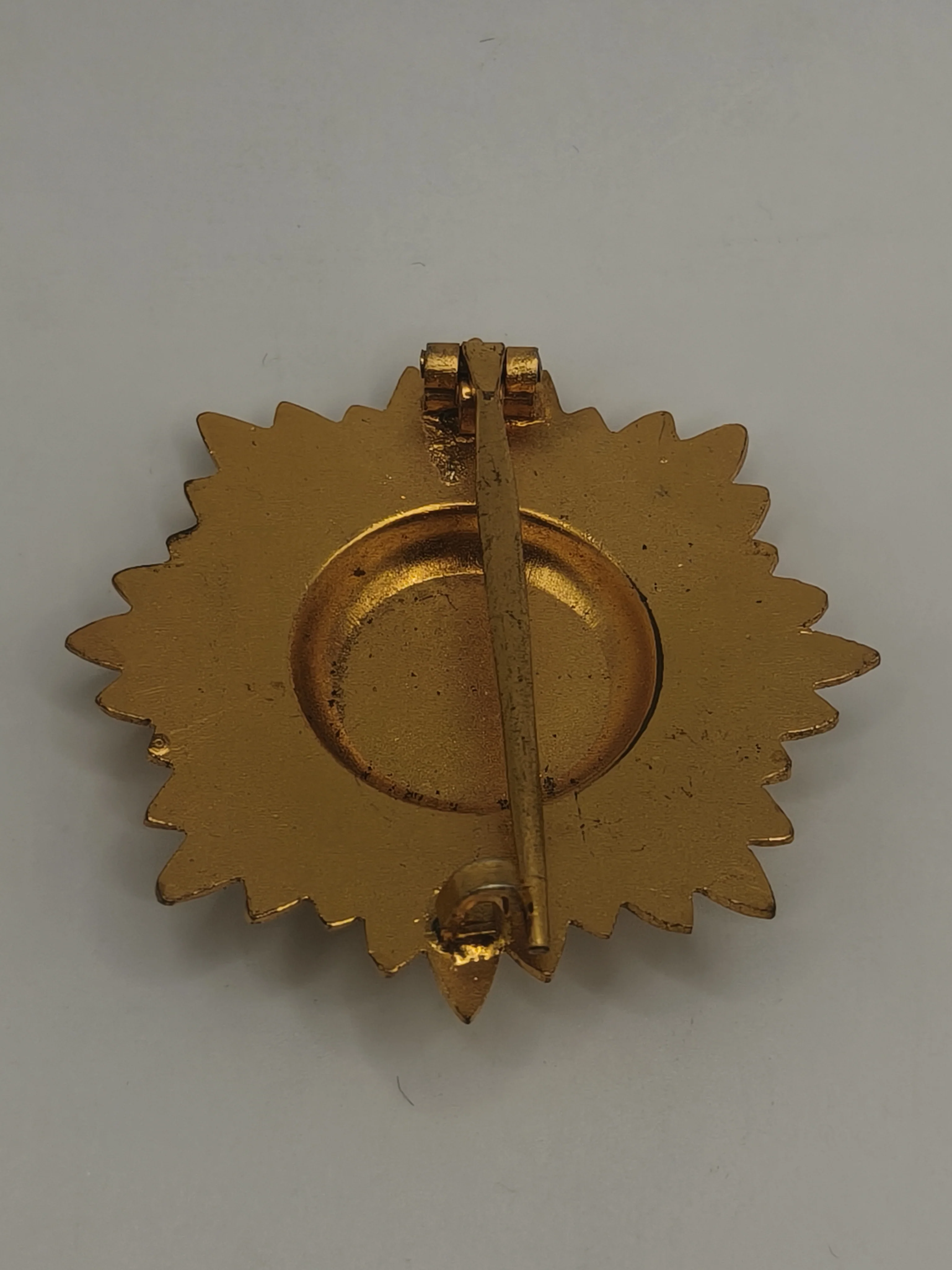 Golden Cossacks badge. III Reich 1958 model. High Award