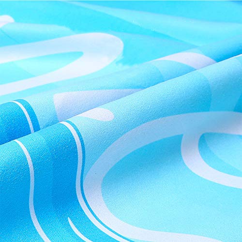 homecoco Strandtücher Walks in The Open Air Dünnes Line-Symbol Symbol Illustation Lineares Konzept Vektortuch B 20,3 cm x L 59,5 cm W 12