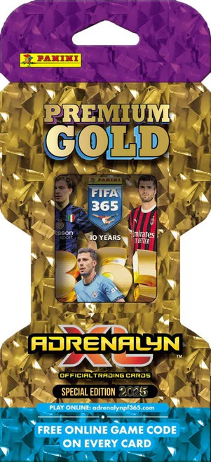 FIFA 365 Adrenalyn XL 2026 Soccer Premium Gold Ecoblister