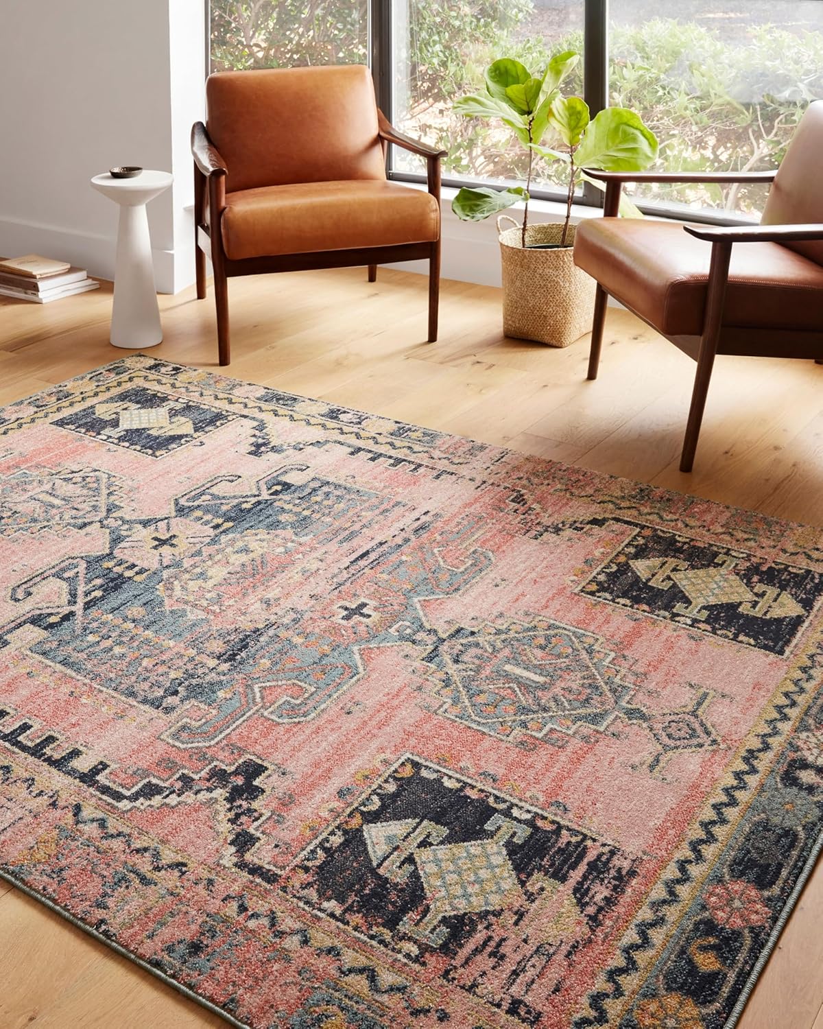 Loloi Jocelyn Collection JOC-06 Rose/Rose 7'-10