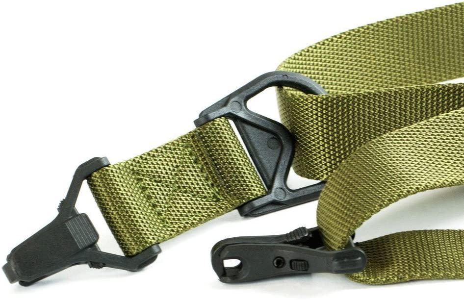 Green Tactical 1 & 2 Point Rifle Sling