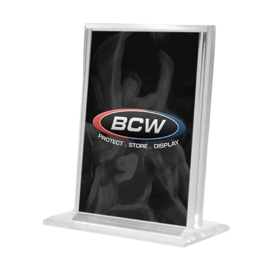 BCW ACRYLIC CARD STAND – VERTICAL