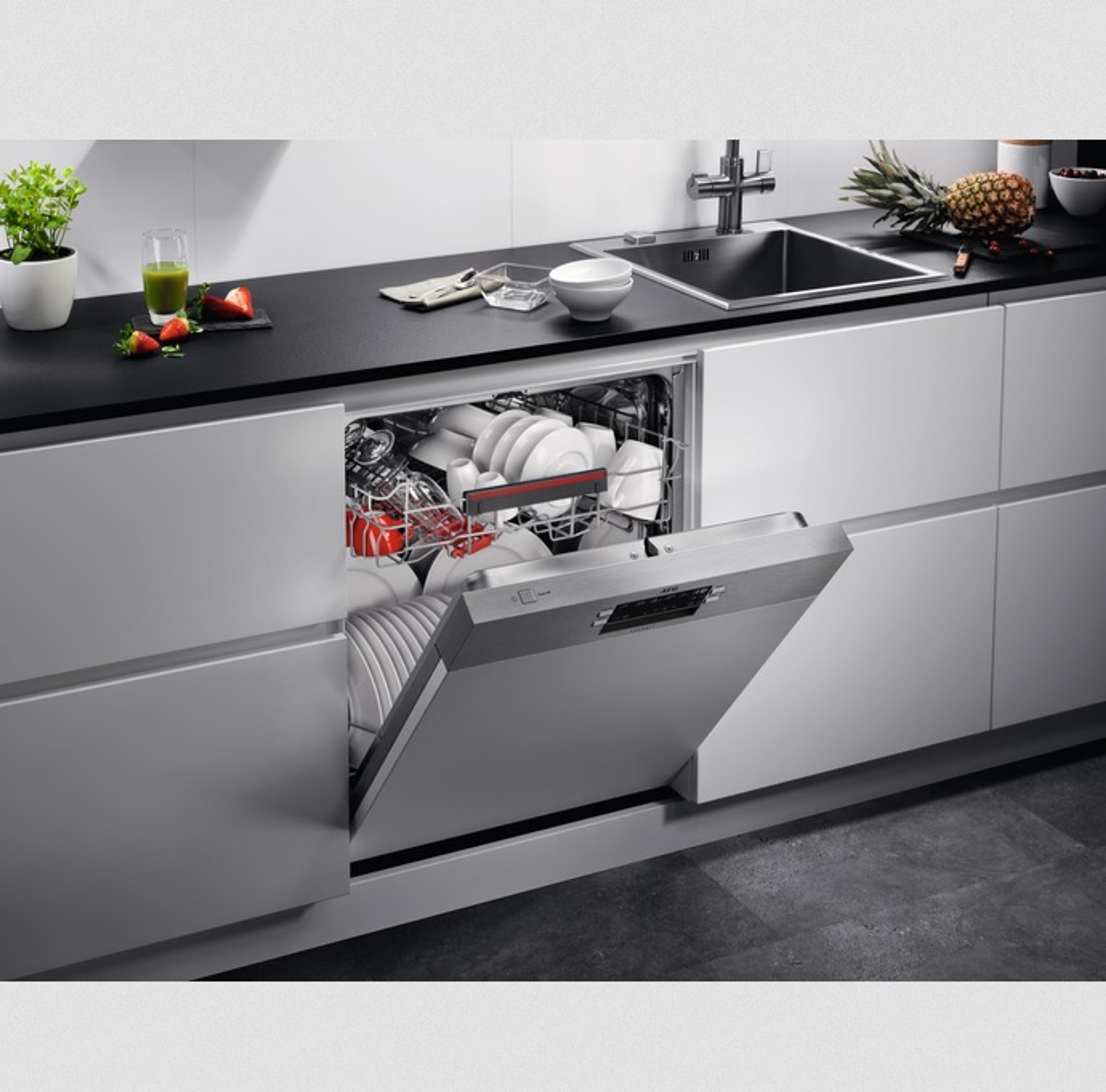 teilintegrierbarer Geschirrspüler FEE53610ZM