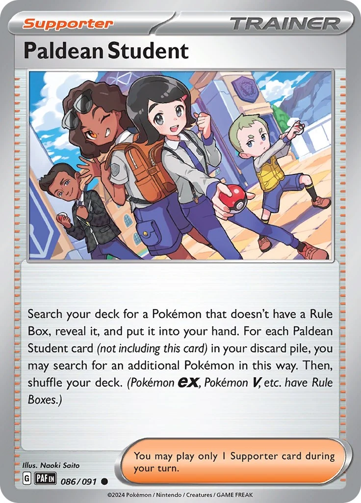 Paldean Student (086/091) (PAF)