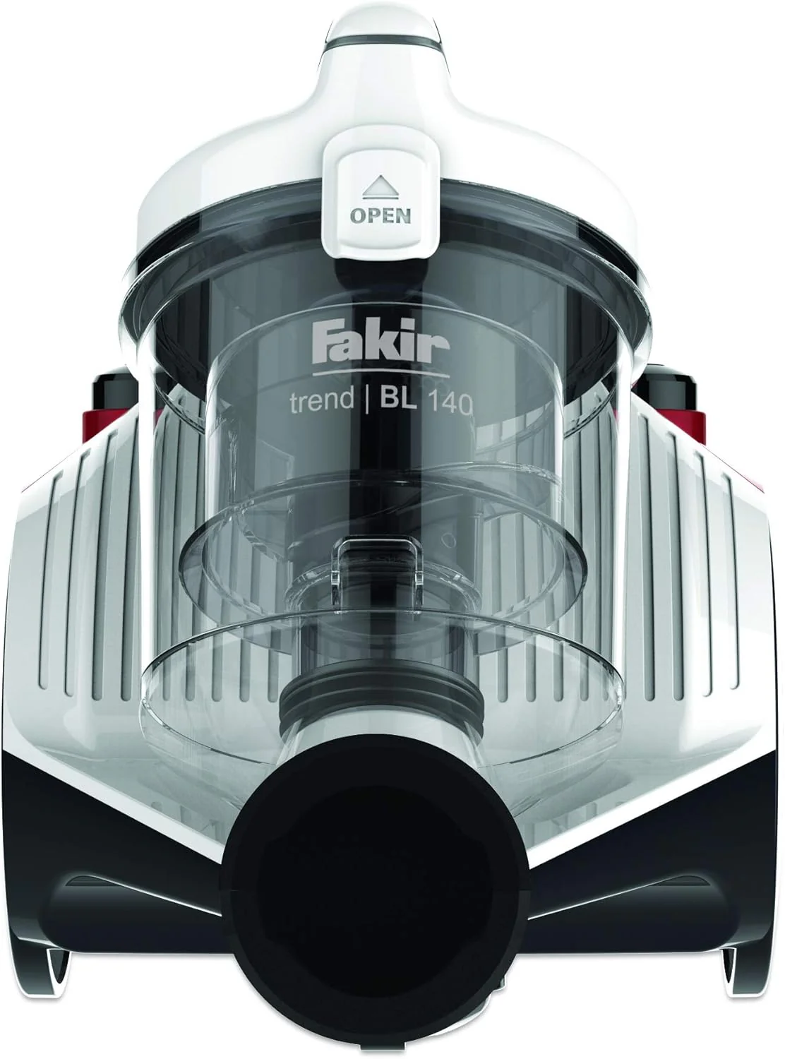 Fakir Apollo BL 150 - Zakloze stofzuiger I Cycloonstofzuiger met hoogvermogende motor, EPA 10 filter & combimondstuk, 800 W, blauw/zilver