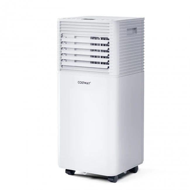 Aire Acondicionado Portátil 3 en 1 de 8000 BTU con Deshumidificador y Modo Ventilador