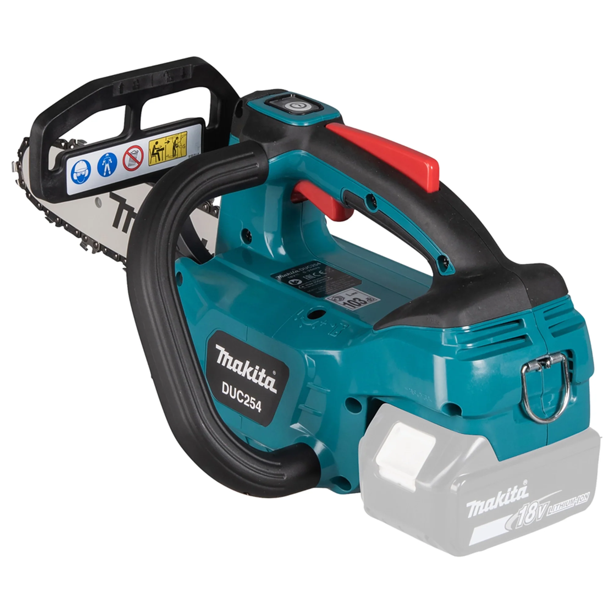 Motosega Makita DUC254Z 18V – Compatta, Senza Fili e Potente