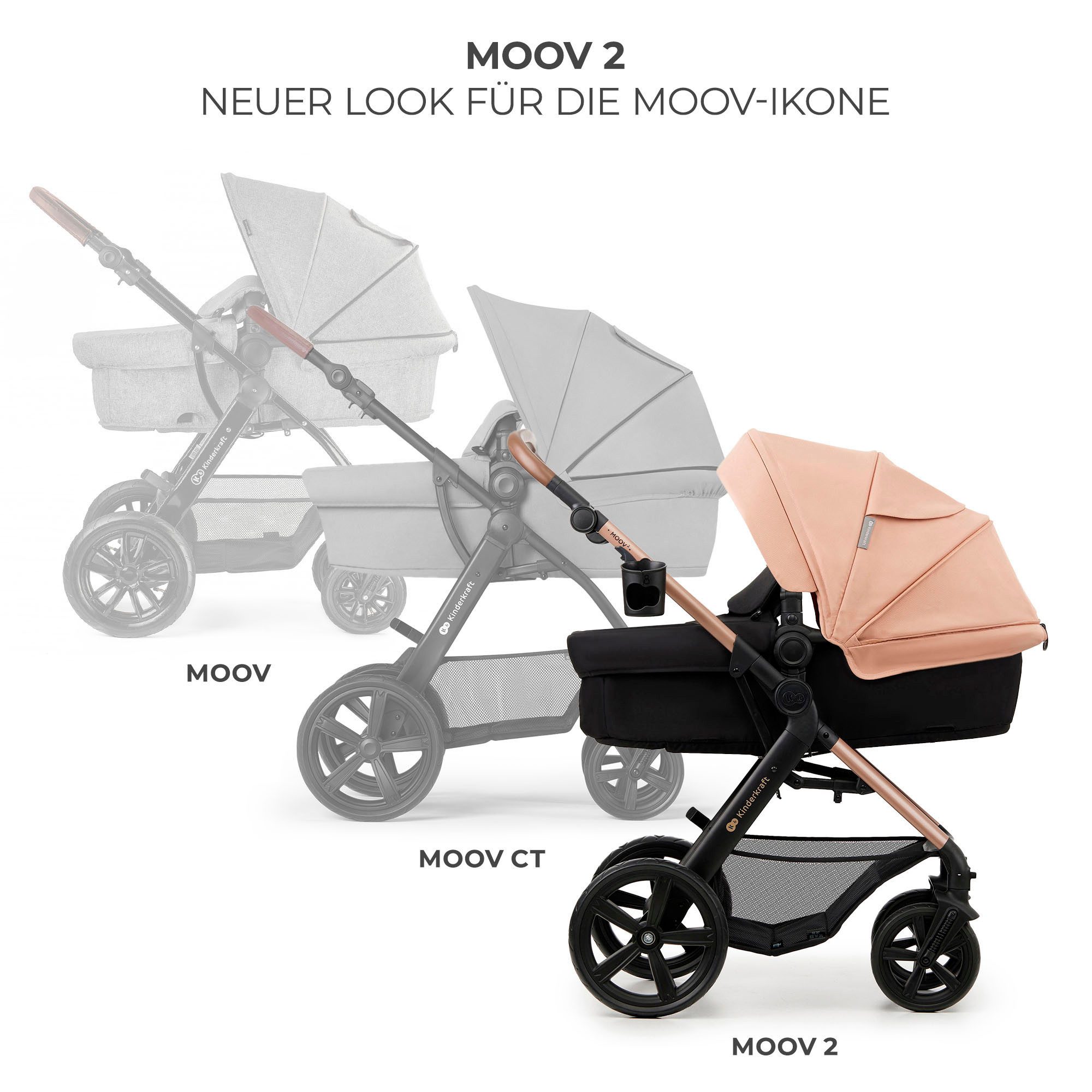 Kombi-Kinderwagen MOOV 2 4in1 EVA