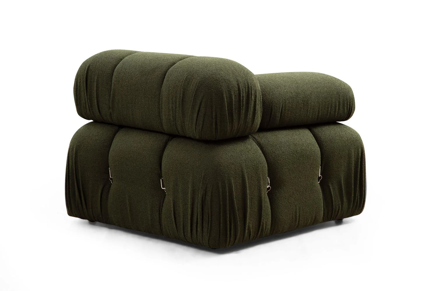 Bubble Green L1 Ecksofa - Grün