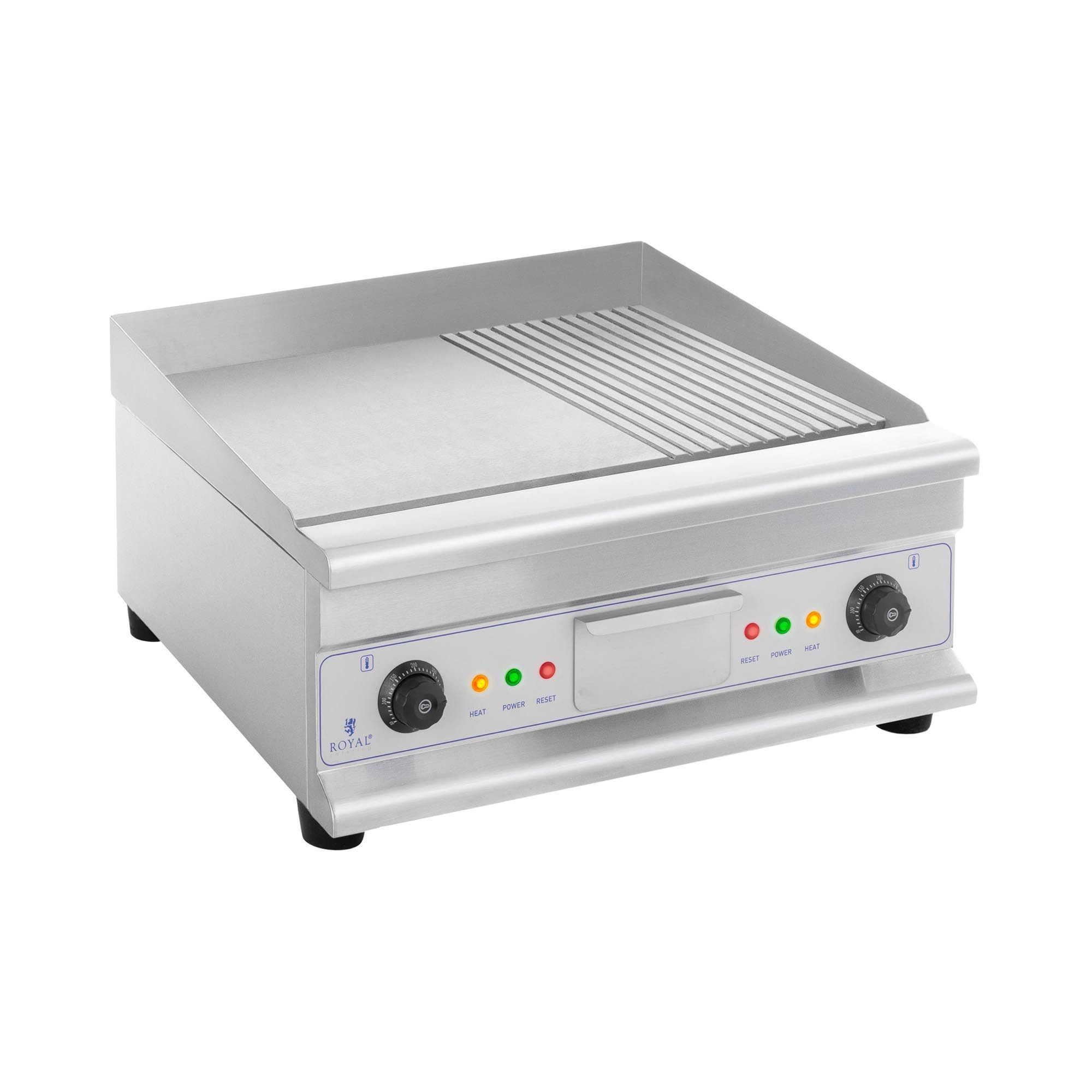 Elektrogrill Doppelgrill Elektro Grillplatte Doppelt Griddleplatte Gastrobräter