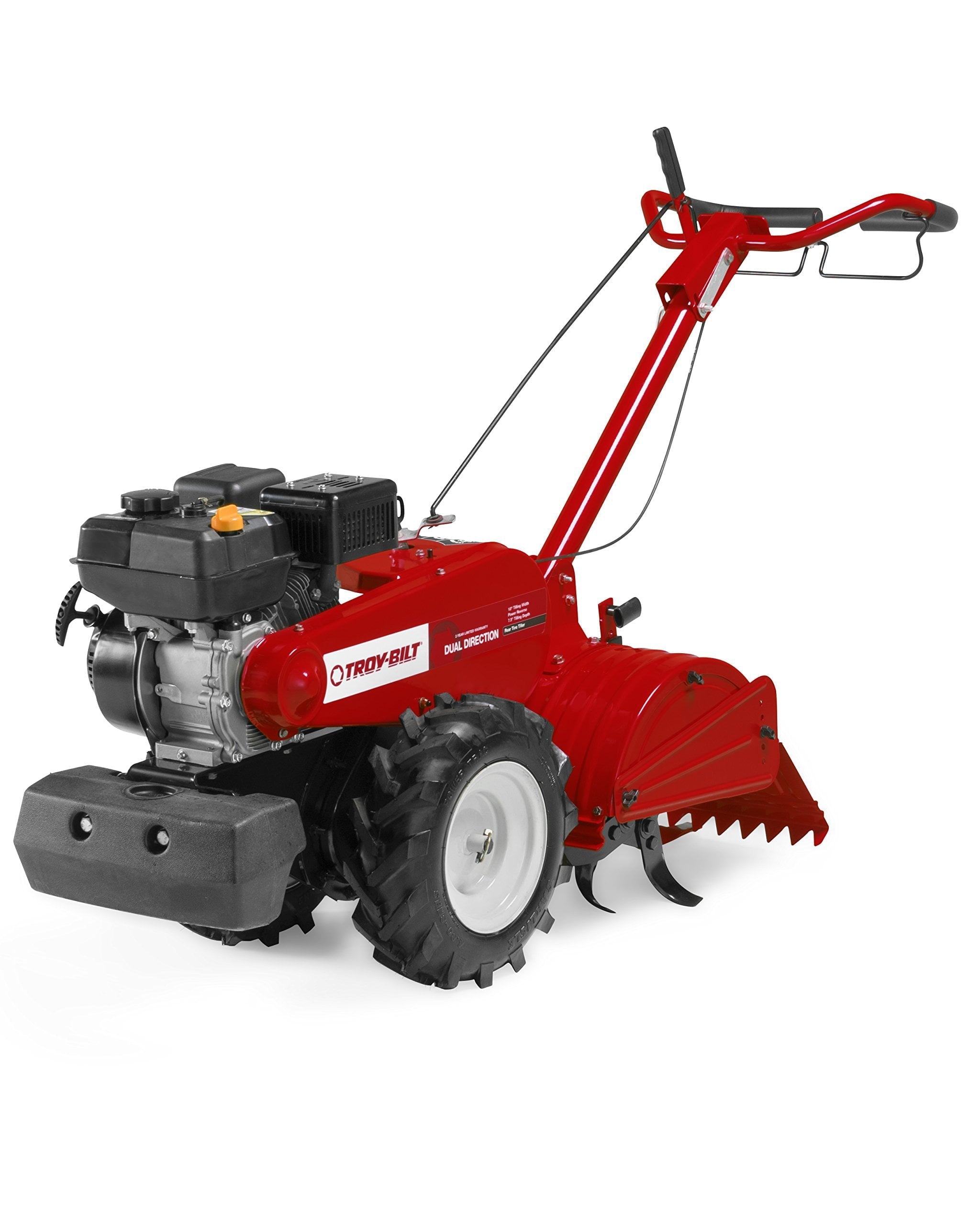 2025 Mustang 18 in. 208 cc Gas OHV Engine Rear-Tine Tiller with Forward-Rotating and Counter-Rotating Tilling Options