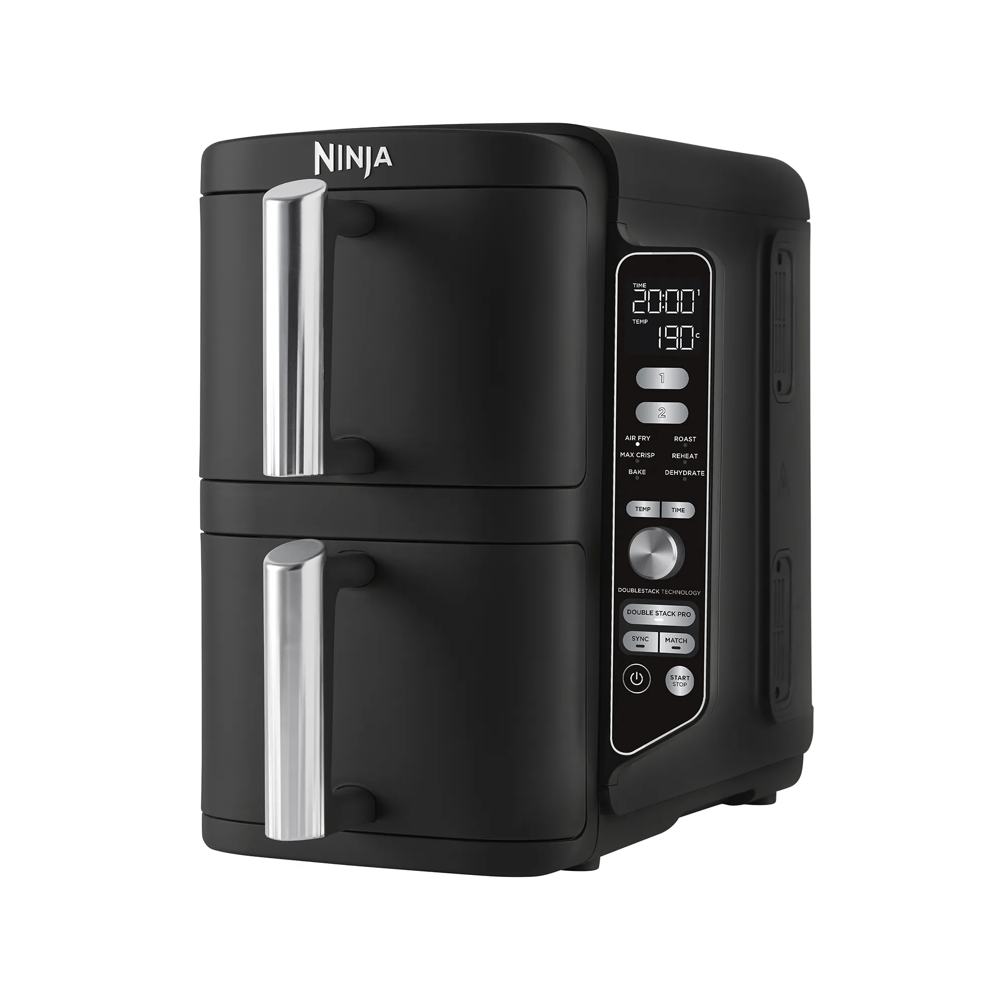 2025 Ninja DoubleStack XXXL 9,5 l heteluchtfriteuse met 2 lades