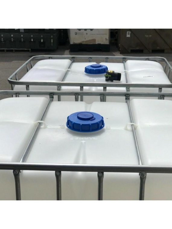 330 Gallon Food Grade IBC | Drinking Water, Rainwater Harvesting Container