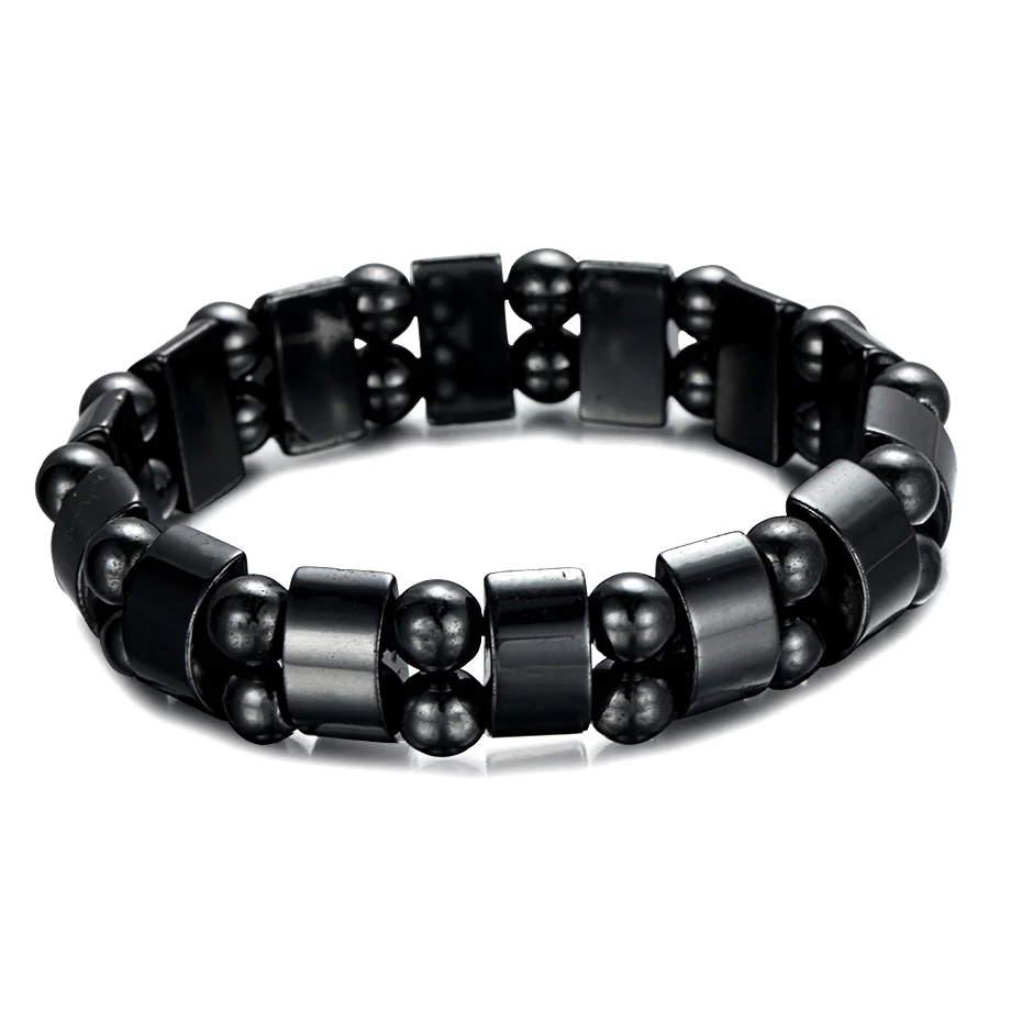 Elasticity Magnetic Hematite Bracelet for Weight Loss