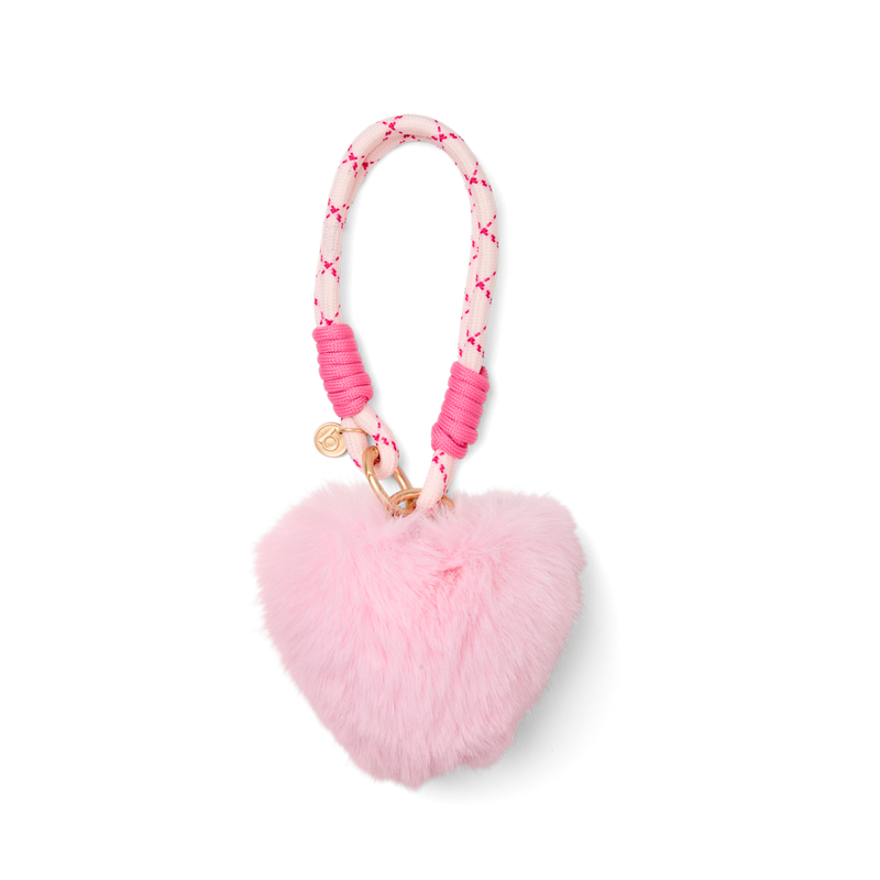 Bogg’d & Charmed  – Pink Heart Pouf