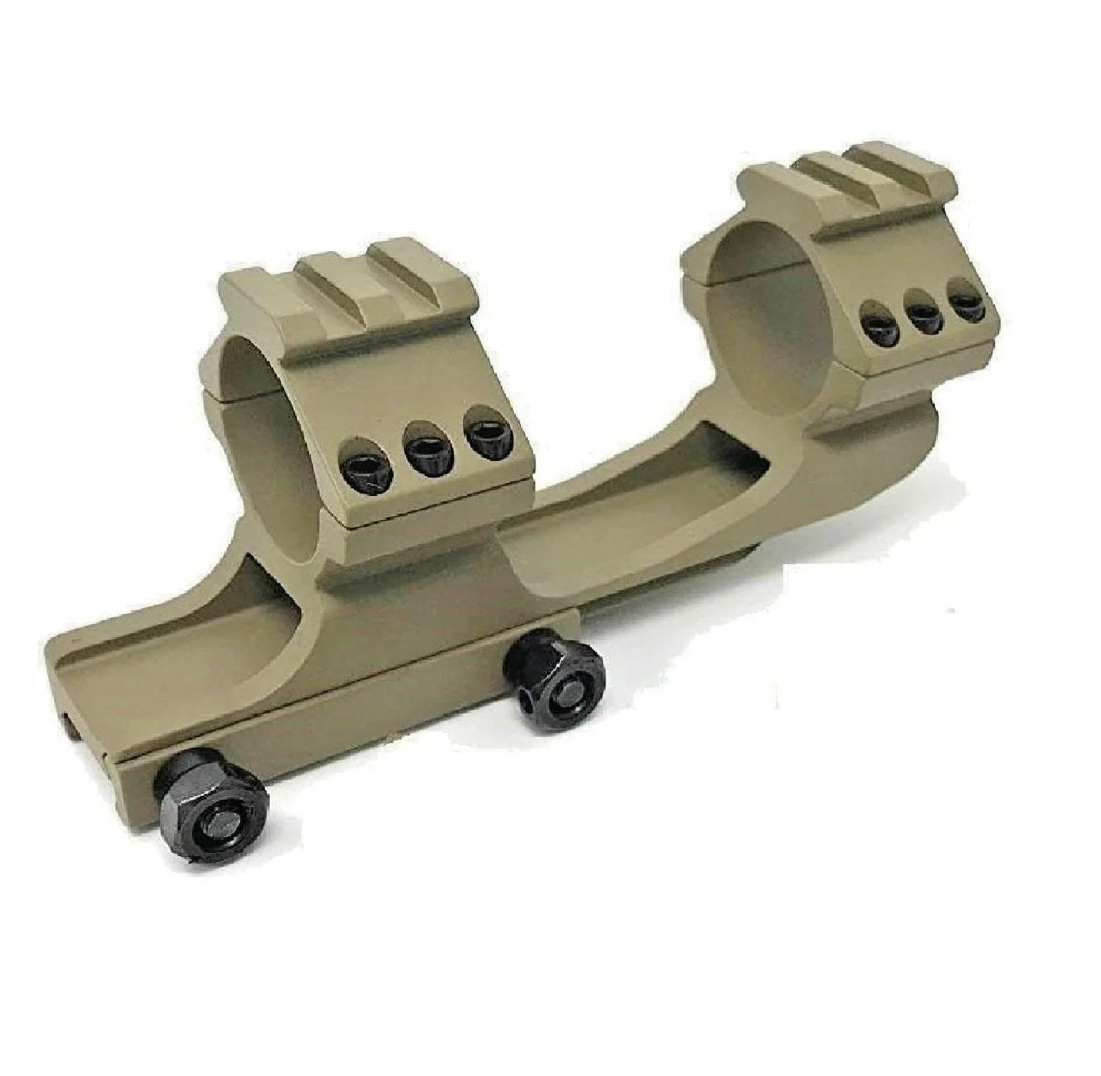 Dark Earth Cantilever Dual Ring Scope Mount 30mm with 1