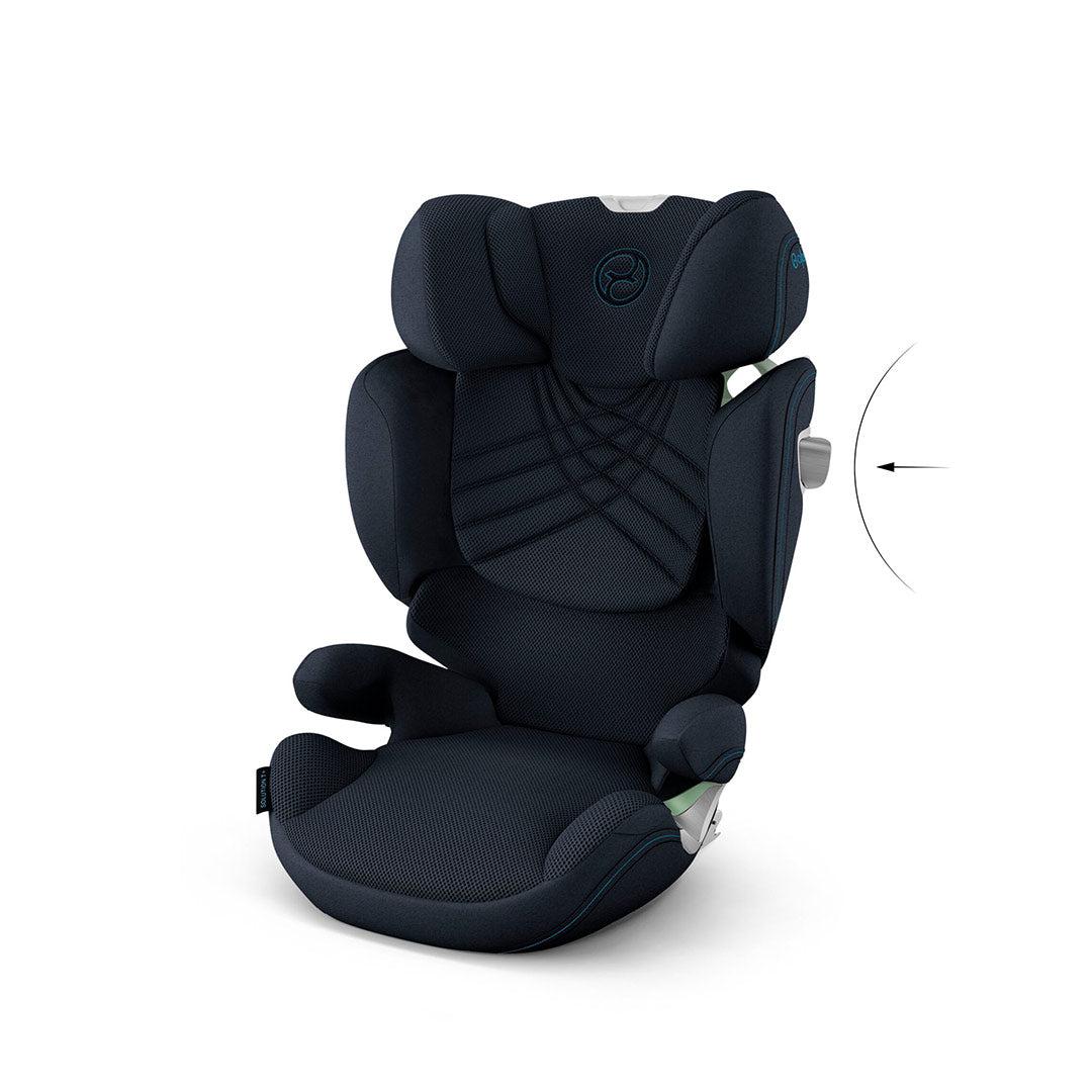2025 Seggiolino auto CYBEX Solution T i-Fix Plus – Gruppo 2/3, Nautical Blue, con ISOFIX e poggiatesta regolabile in altezza
