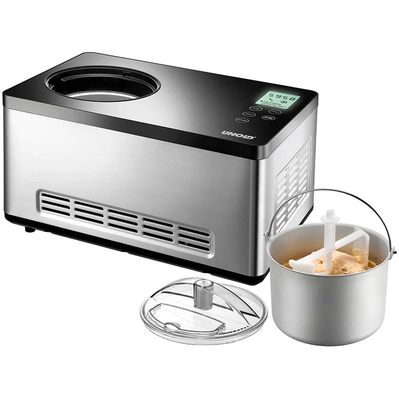 2025 Macchina per gelato Gusto con libro di ricette incluso, capacità 2 L