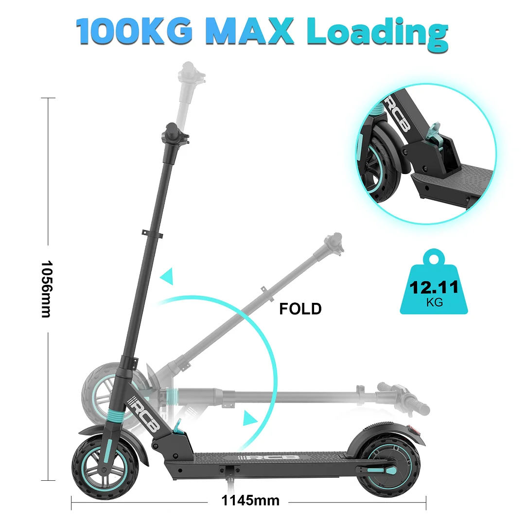 RCB R13 E-Scooter �C 350W Motor, 25 km/h