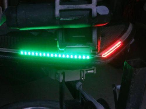 Bass Boat LED Bow Lighting Red & Green Navigation Lights Marine Ranger Triton