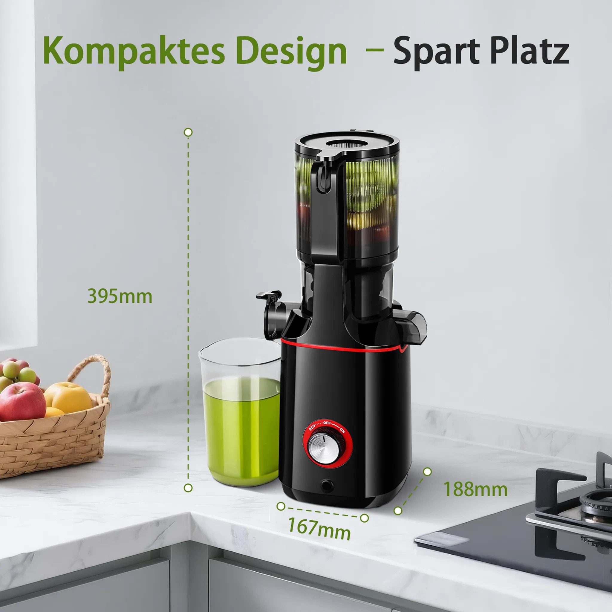 Zentrifugenentsafter CE-SJ04OT5E-BK