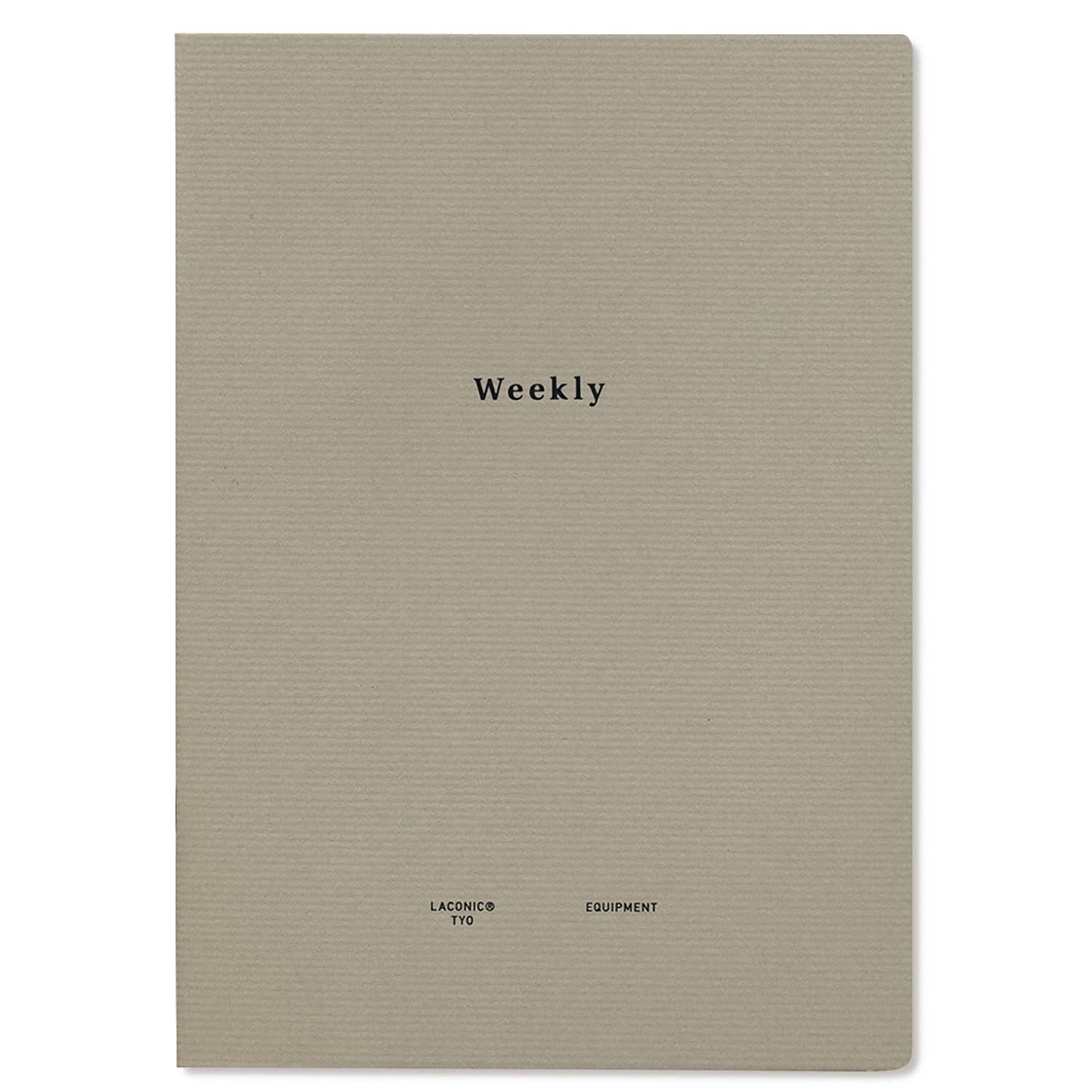 LACONIC STYLE NOTEBOOK A5 WEEKLY
