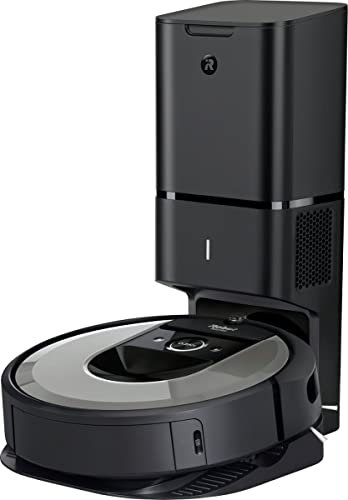 iRobot Roomba i8  (8550) Self Emptying Robot Vacuum, Automatic Dirt Disposal, Empties Itself for up to 60 Days, Wi Fi, Compatible with Alexa, Medium Silver, Smart Mapping, with MTC Microfiber Cloth