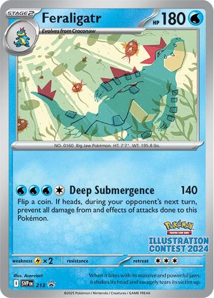 Feraligatr - 213 (Illustration Contest 2024) (213) (SVP)