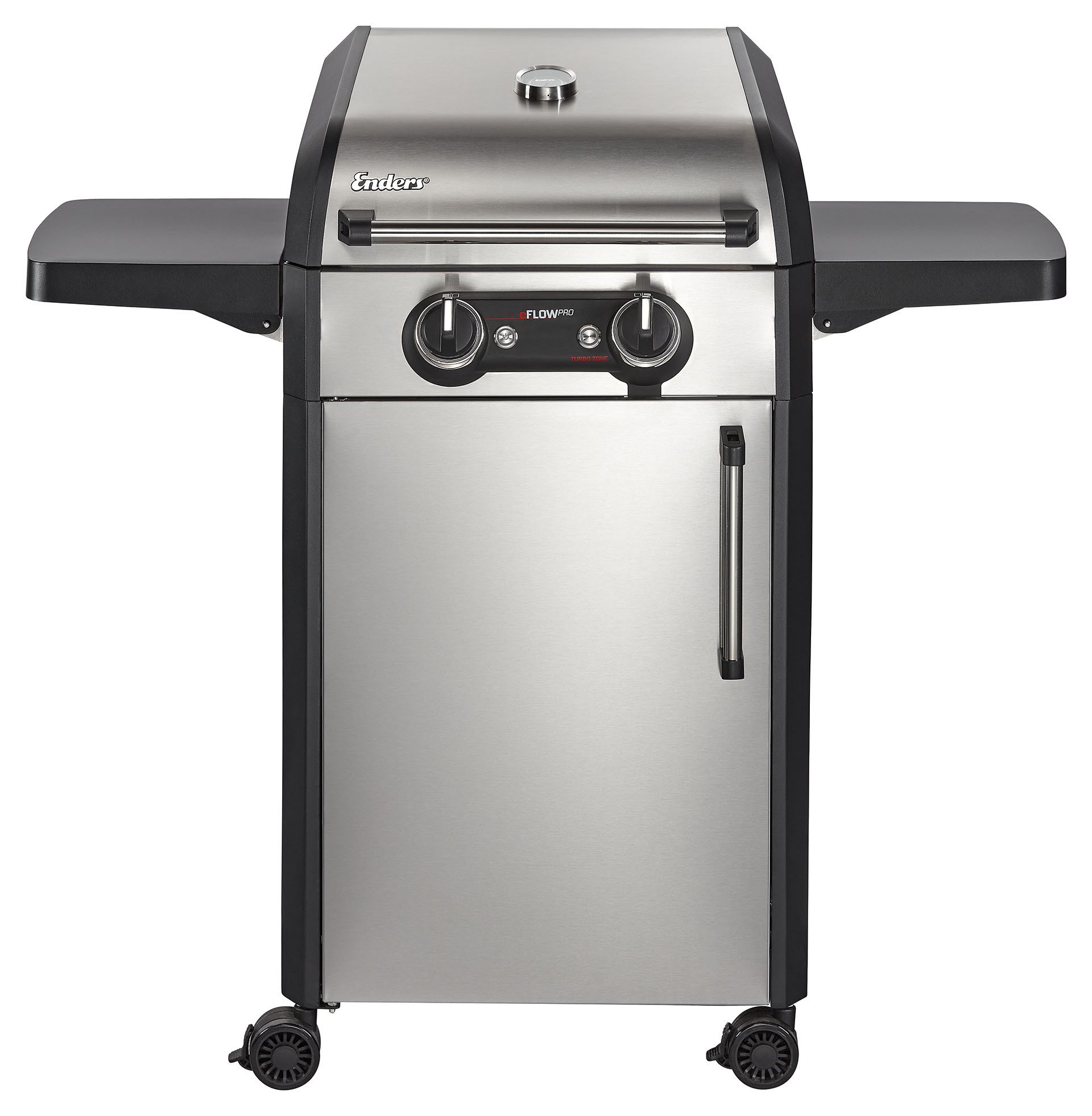 Elektrogrill Enders Elektrogrill eFlow Pro 2 Turbo Shadow inkl. Fleischthermometer