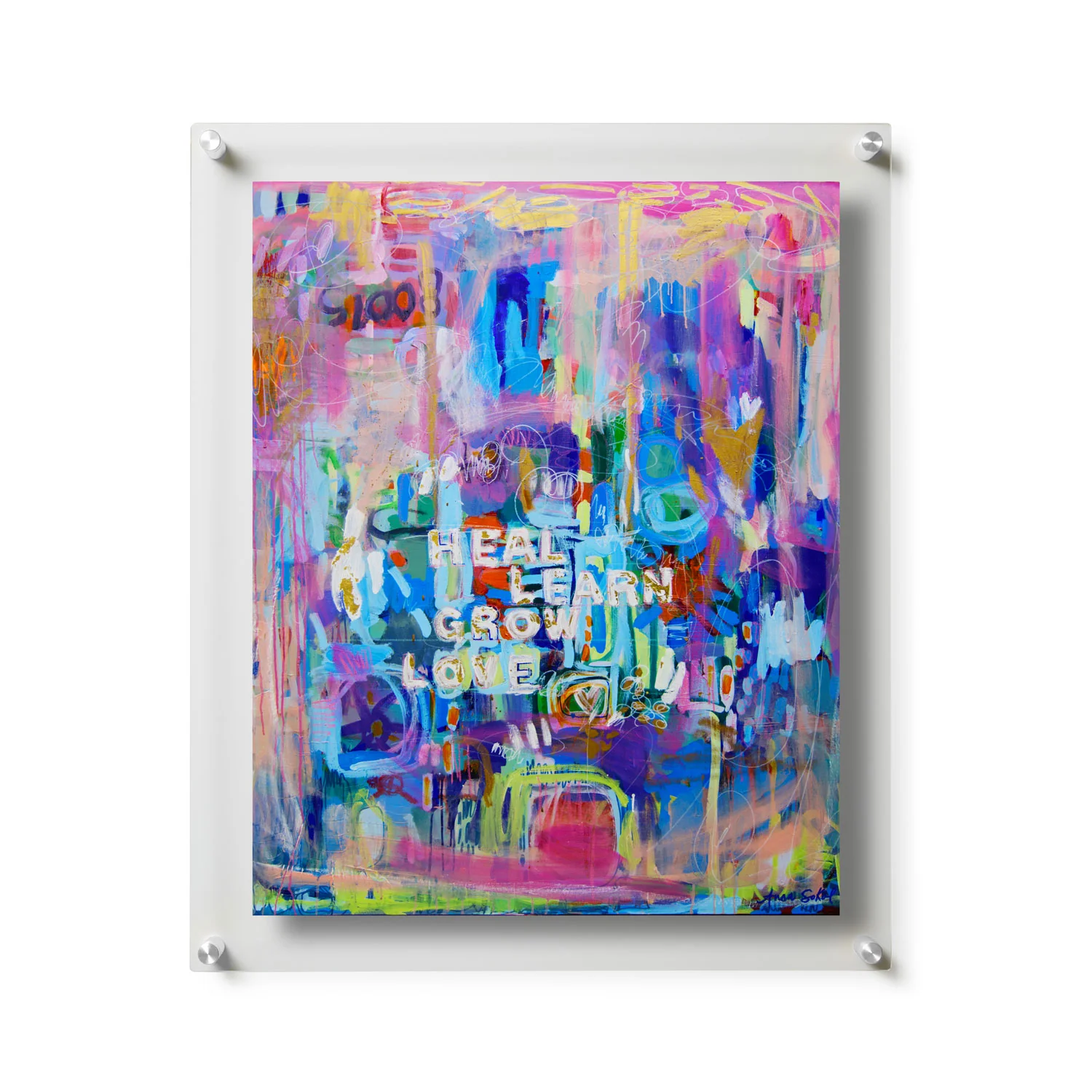 Heal Learn Grow Love by Anna Sokol