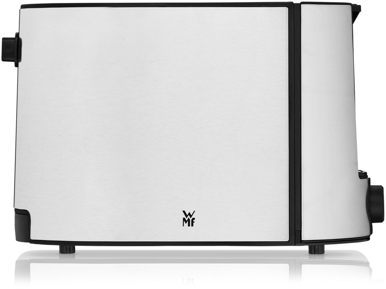 Toaster Bueno Pro, 2-Scheiben-Toaster mit integriertem Brötchenaufsatz