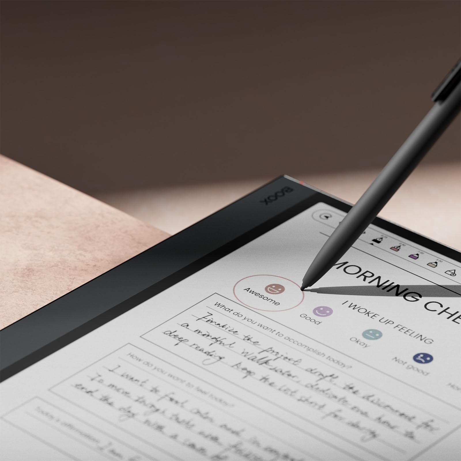 E-Ink-Tablet Note Air5 C 10,3 Zoll 64 GB Android 15 ePaper-Display 1440 x 1080 USB mit Stiftunterstützung