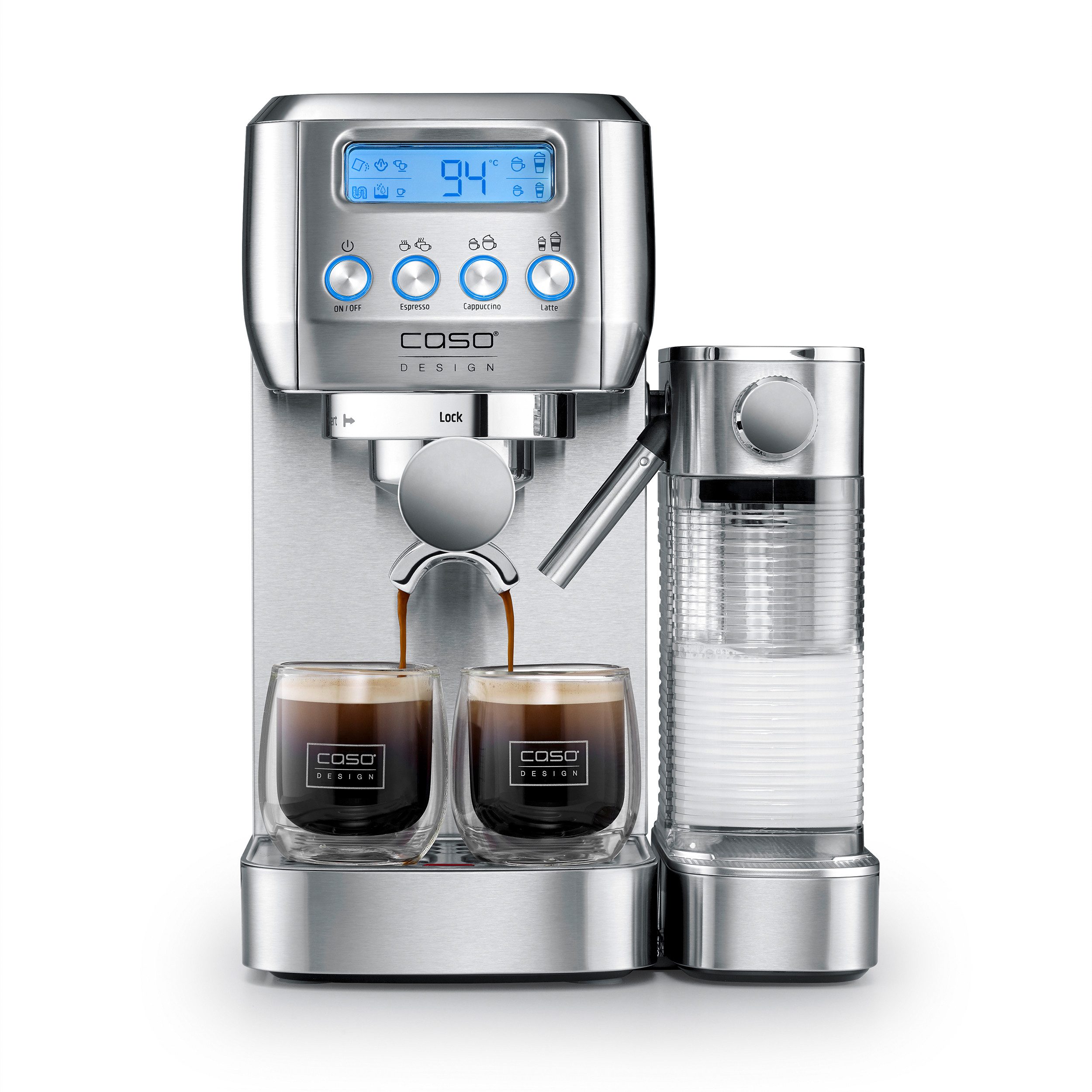 Siebträgermaschine EspressoGourmet Latte