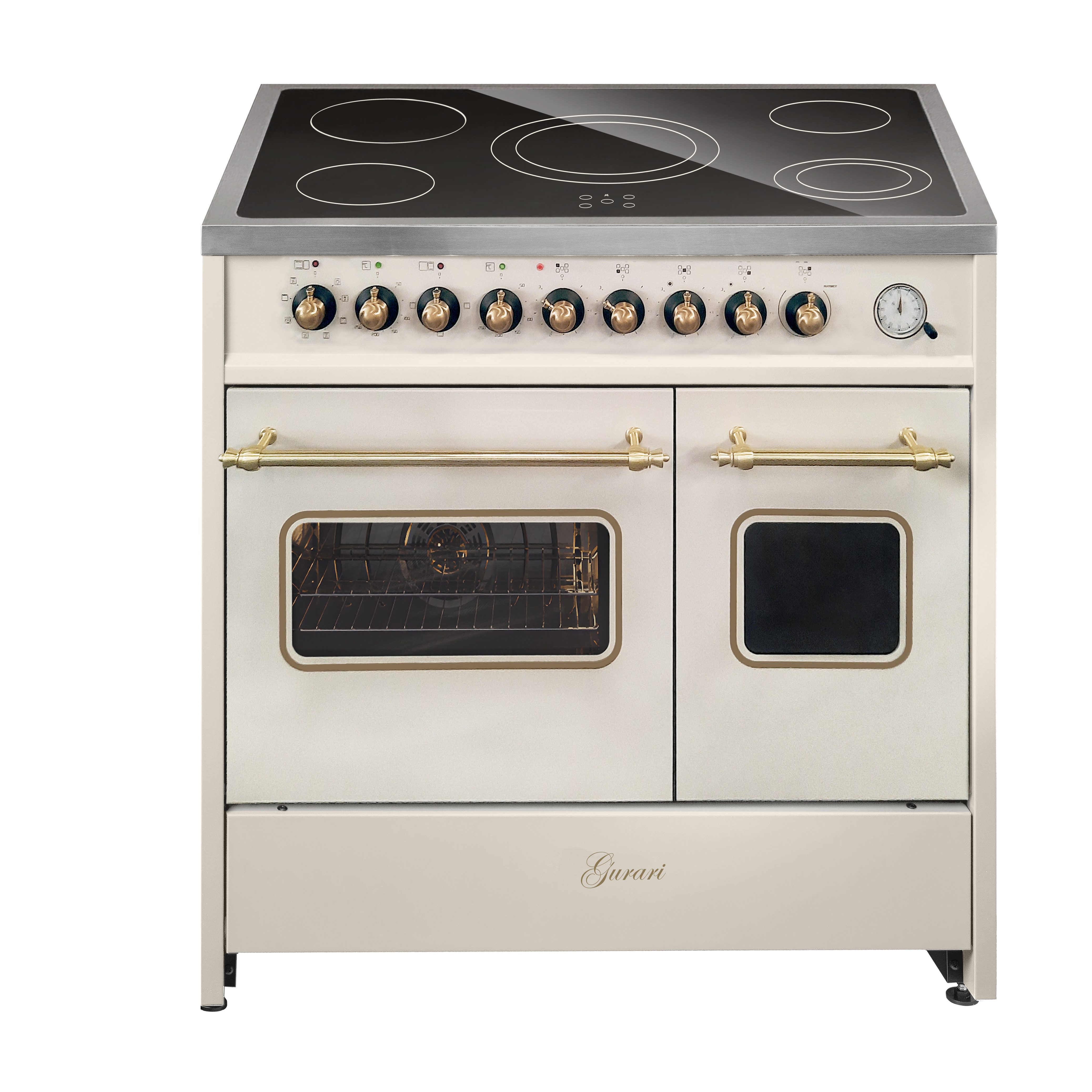 Elektro-Standherd GCH E 912 DF Cr r+Grillplatte
